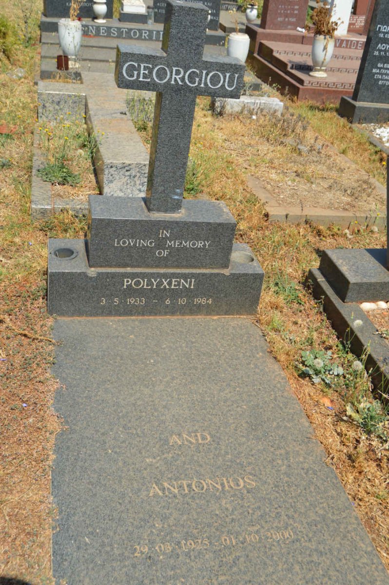 GEORGIOU Antonios 1925-2000 &amp; Polyxeni 1933-1984