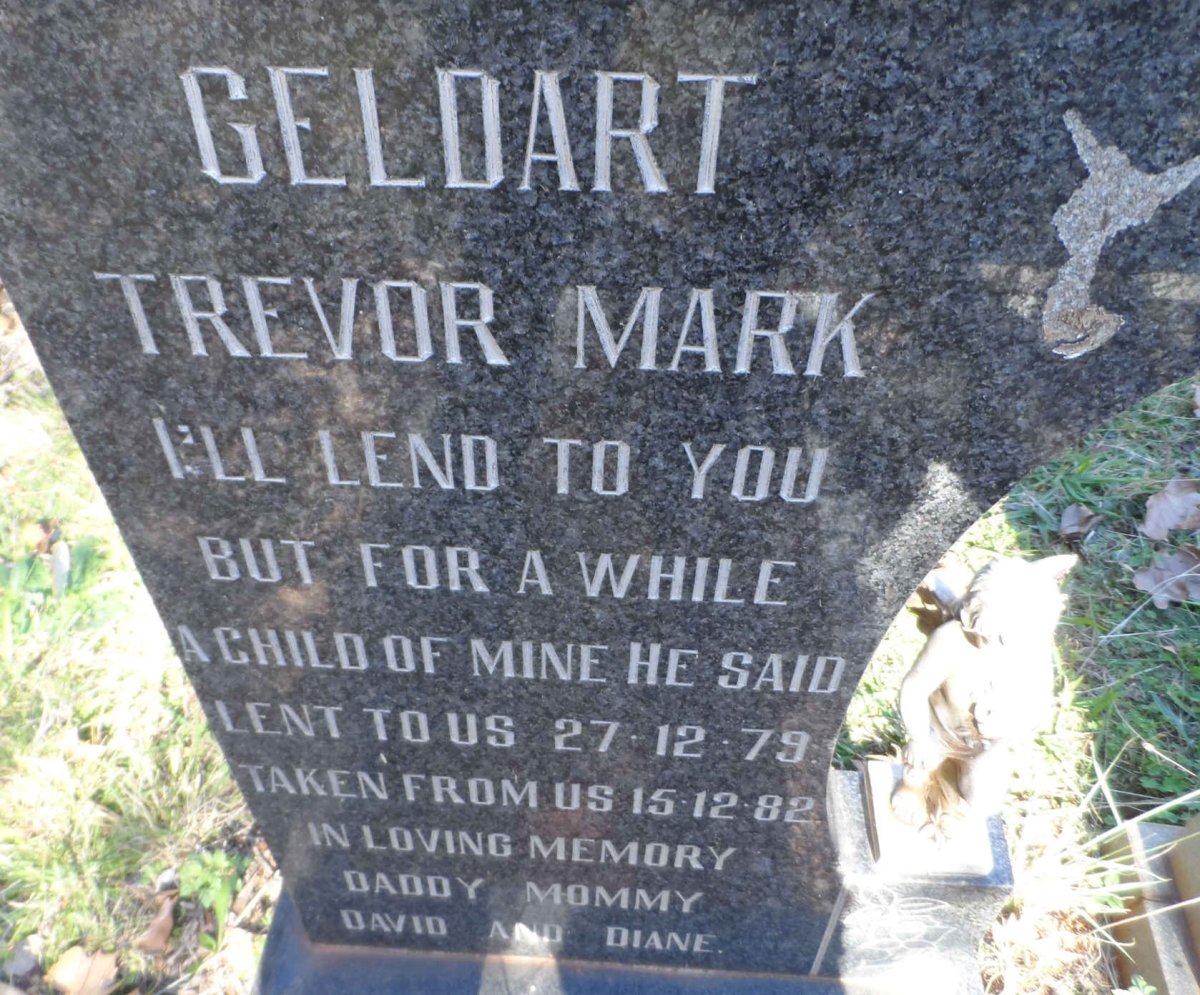GELDART Trevor Mark 1979-1982