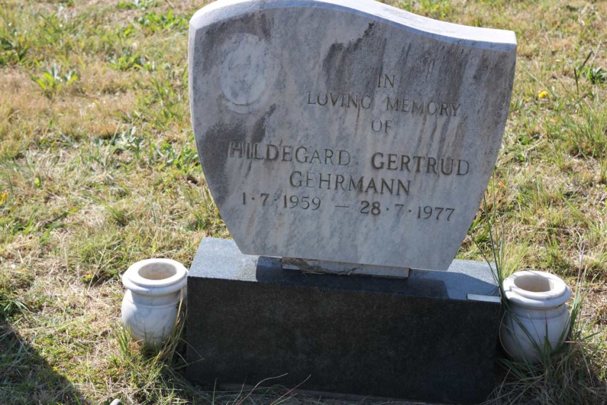 GEHRMANN Hildegard Gertrud 1959-1977