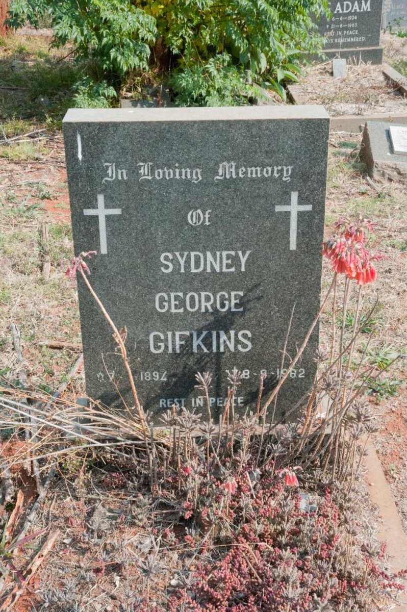 GIFKINS Sydney George 1894-1962