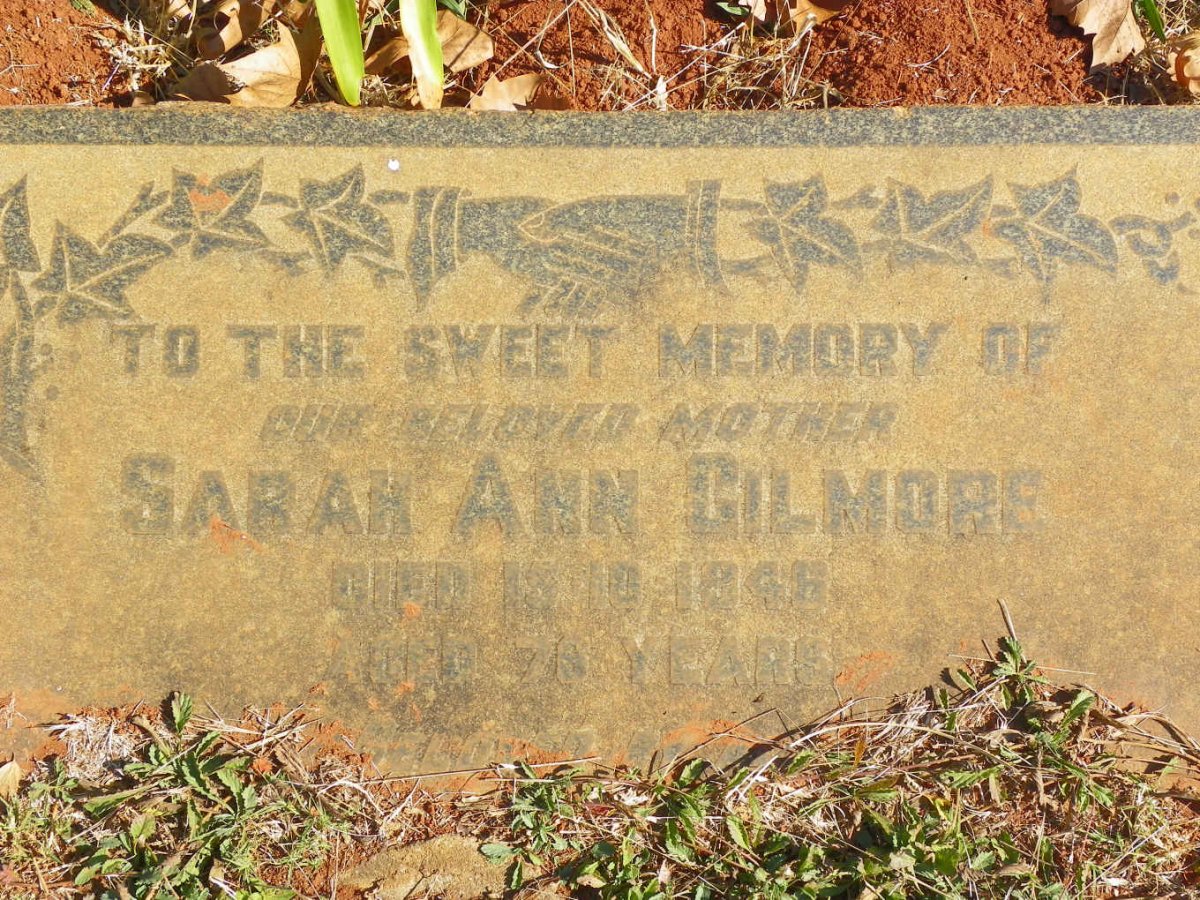 GILMORE Sarah Ann -1946