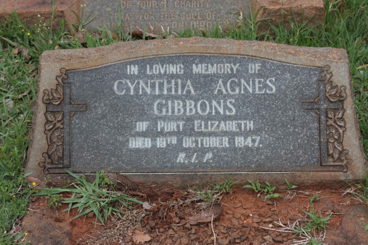 GIBBONS Cynthia Agnes -1947