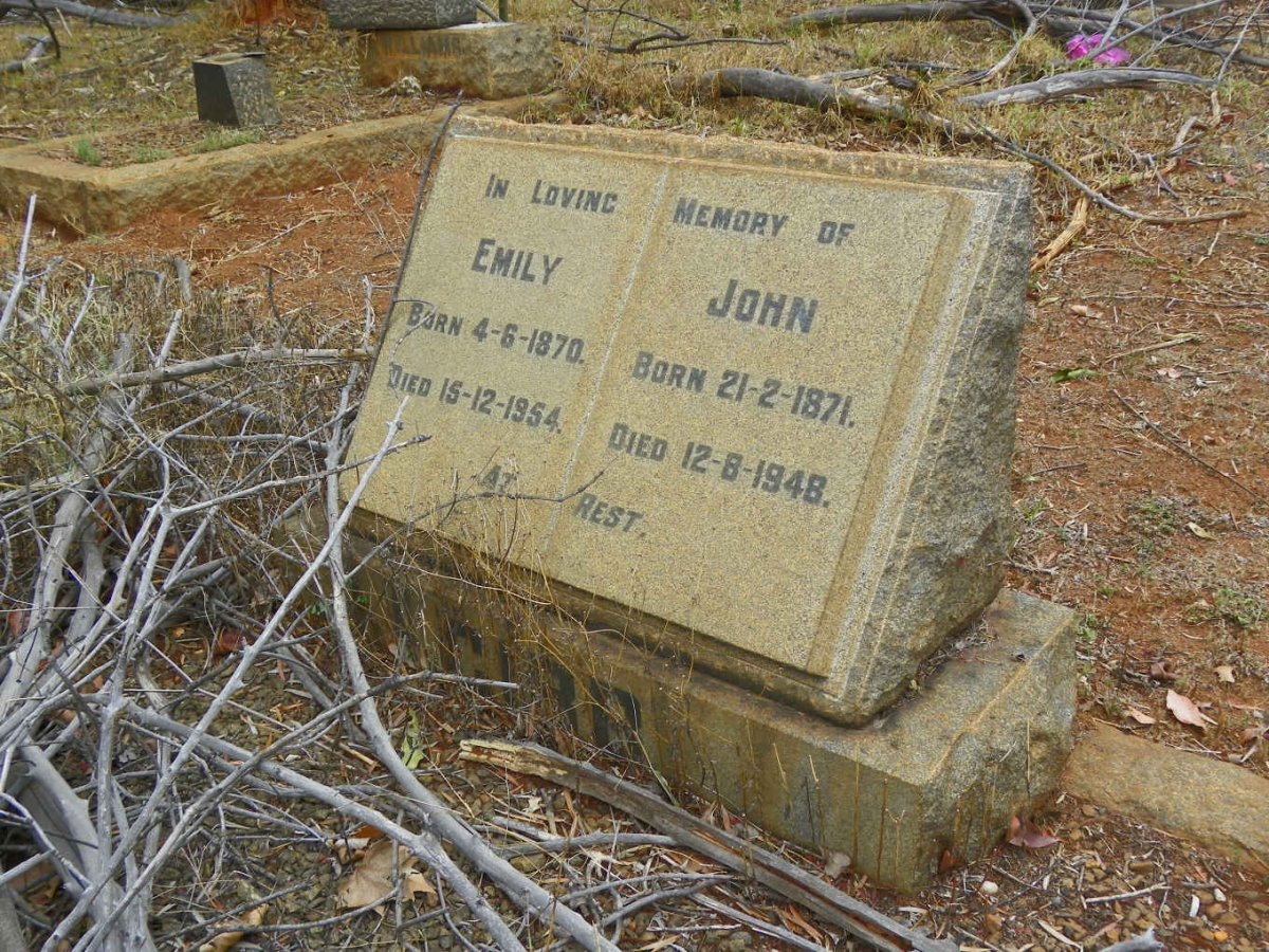 GIBB John 1871-1948 &amp; Emily 1870-1954