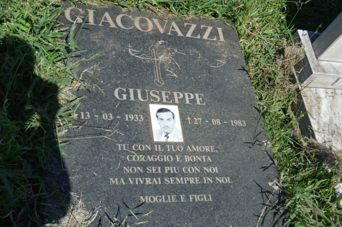 GIACOVAZZI Giuseppe 1933-1983