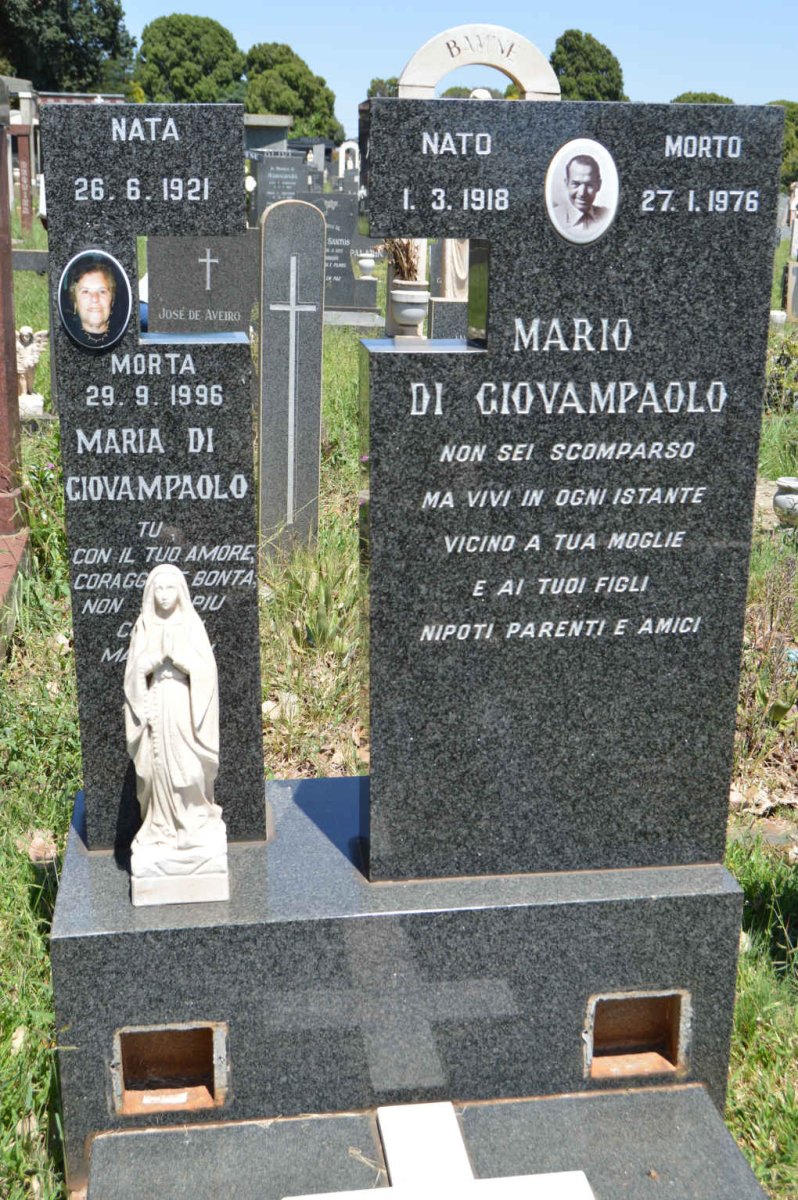 GIOVAMPAOLO Mario, di 1918-1976 &amp; Maria 1921-1996