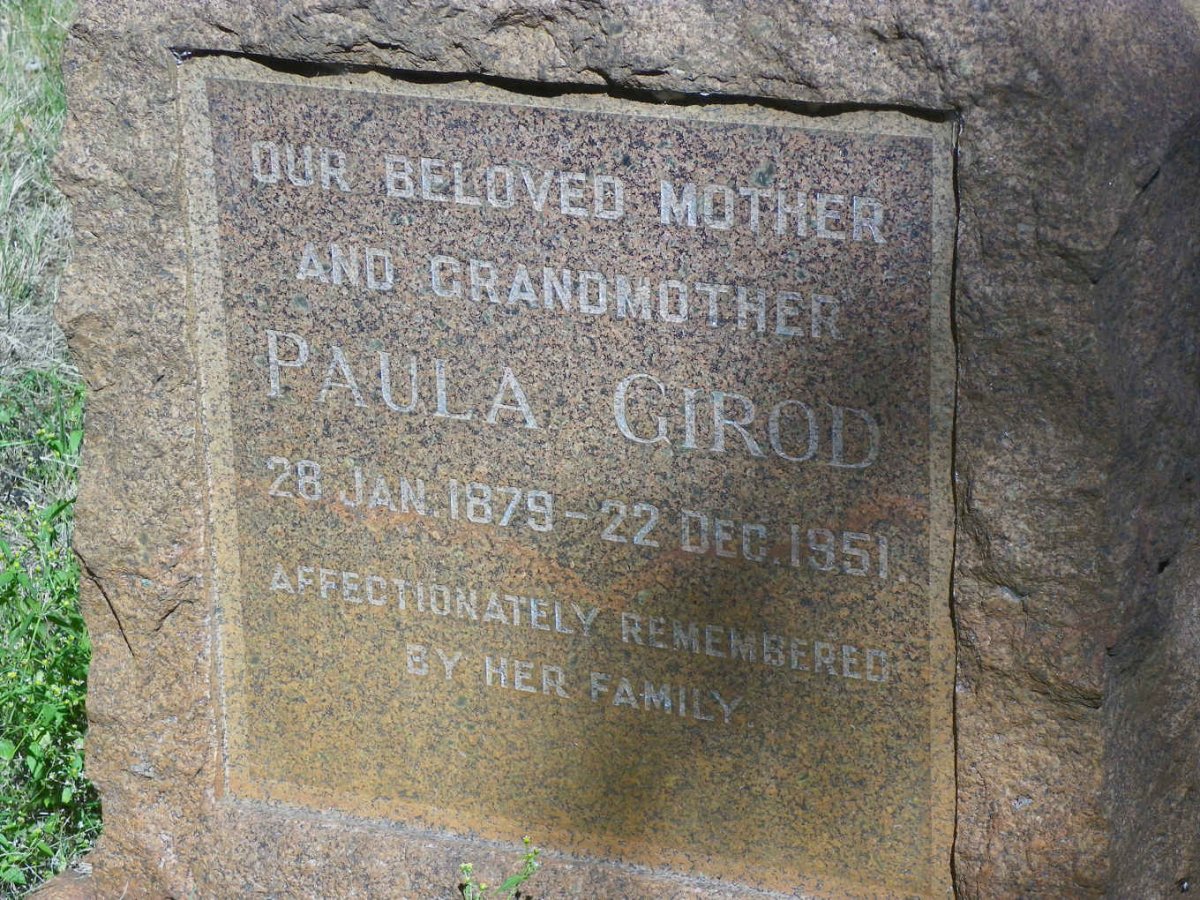 GIROD Paula 1879-1951