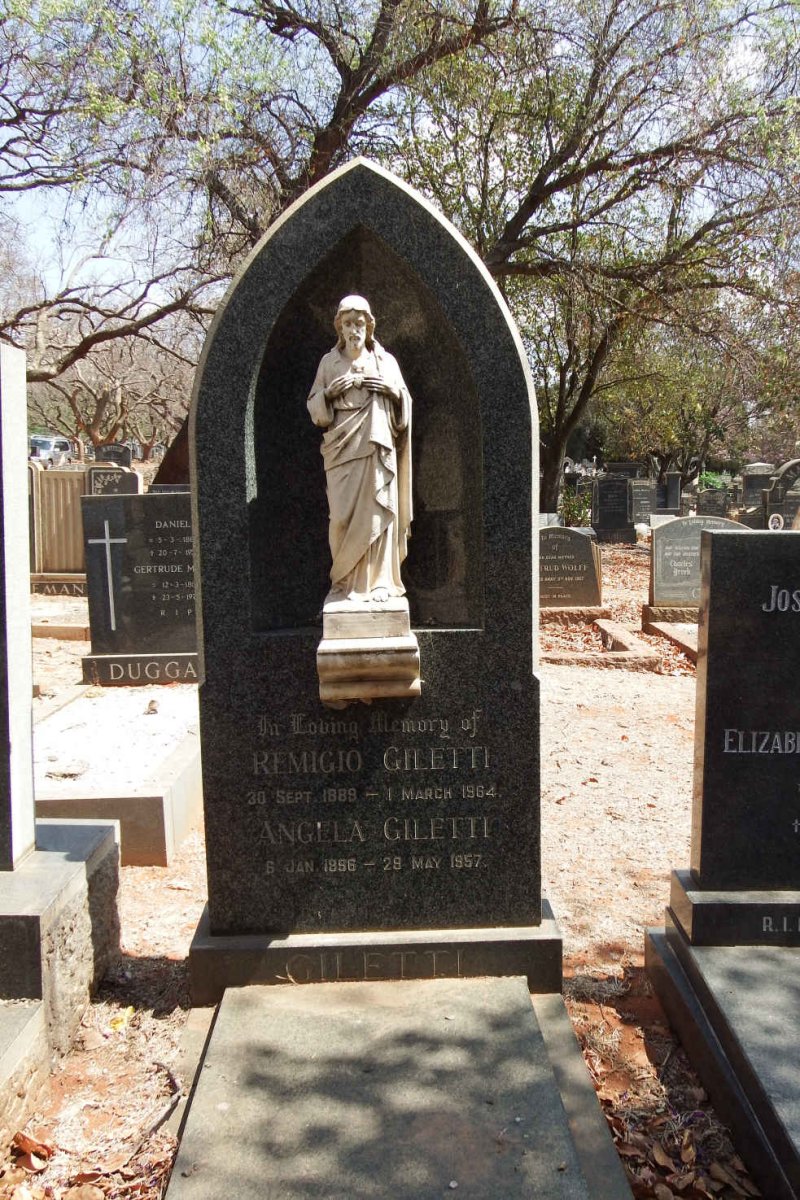 GILETTI Remicio 1889-1964 &amp; Angela 1896-1957