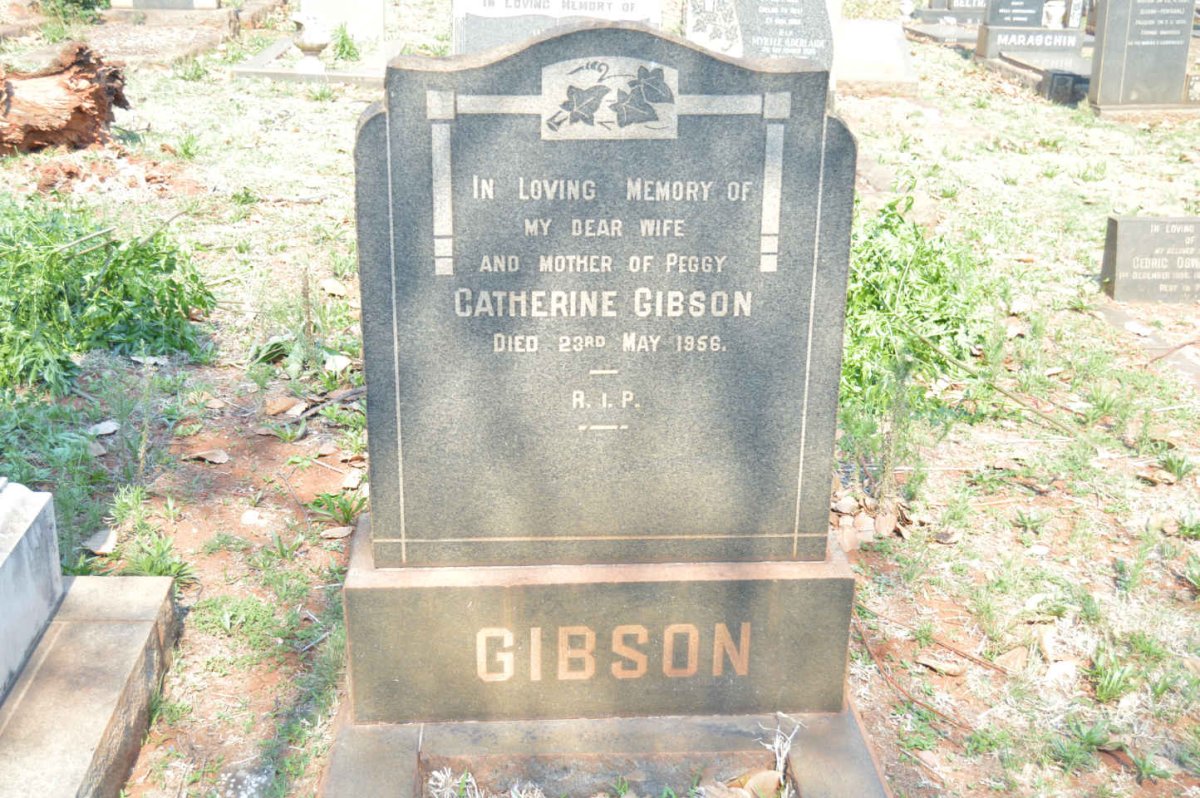 GIBSON Catherine -1956