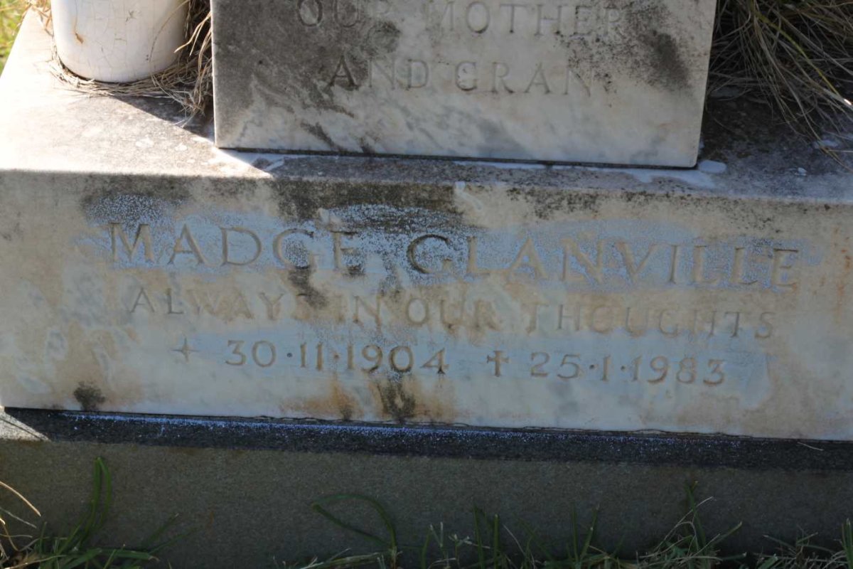 GLANVILLE Madge 1904-1983