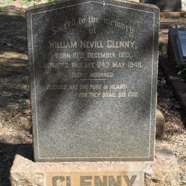 GLENNY William Nevill 1910-1948