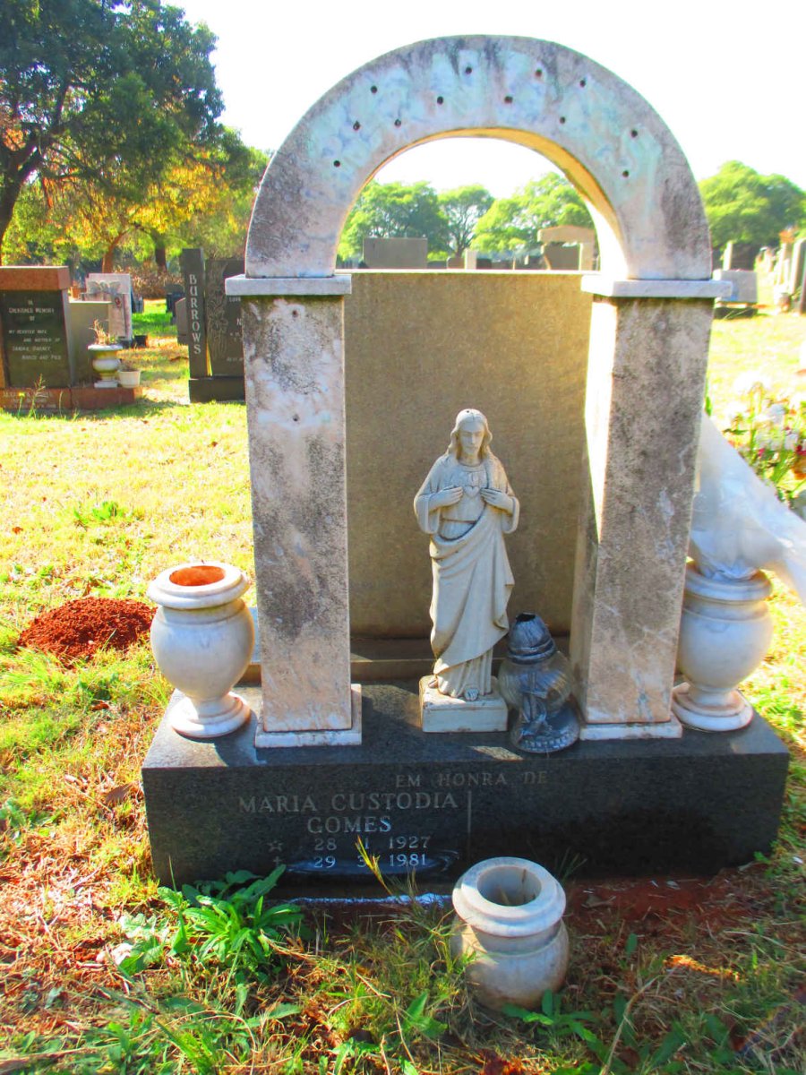 GOMES Maria Custodia 1927-1981