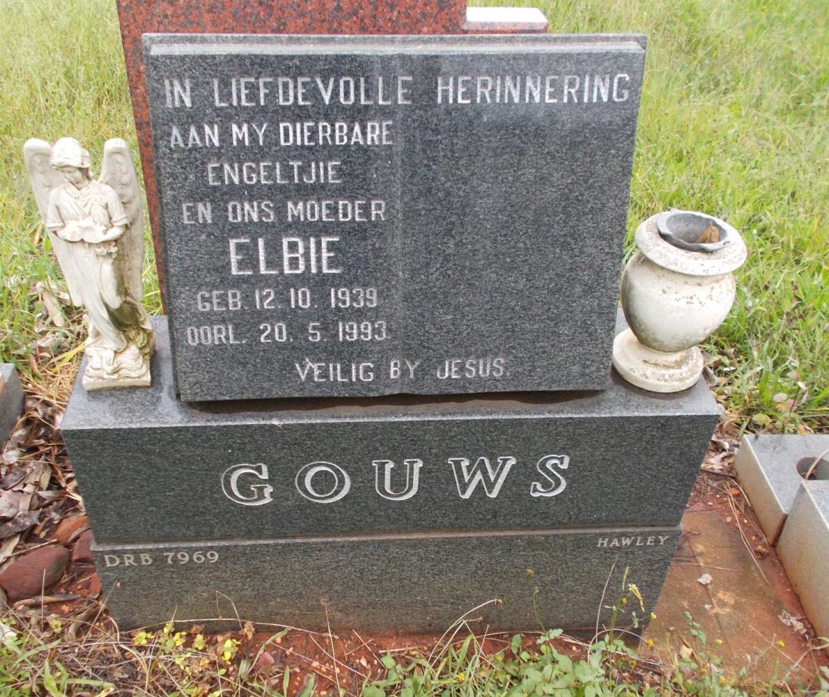 GOUWS Elbie 1939-1993