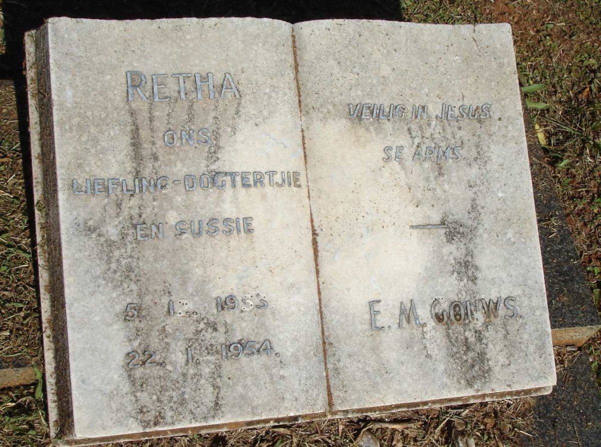 GOUWS Retha 1953-1954