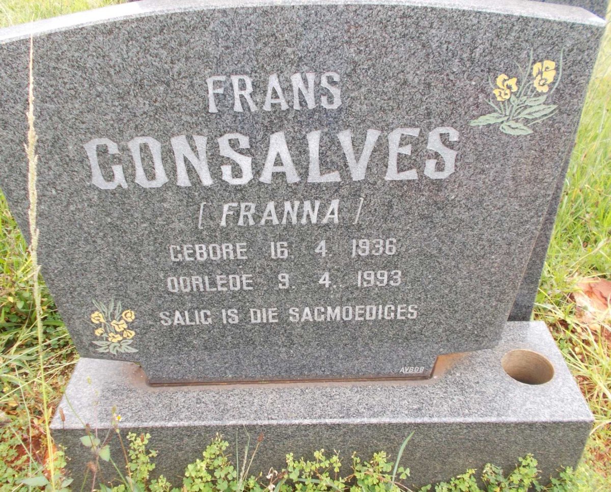 GONSALVES Frans 1936-1993