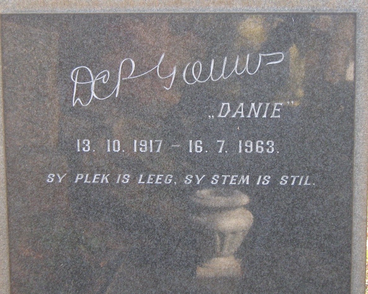 GOUWS D.C.P. 1917-1963