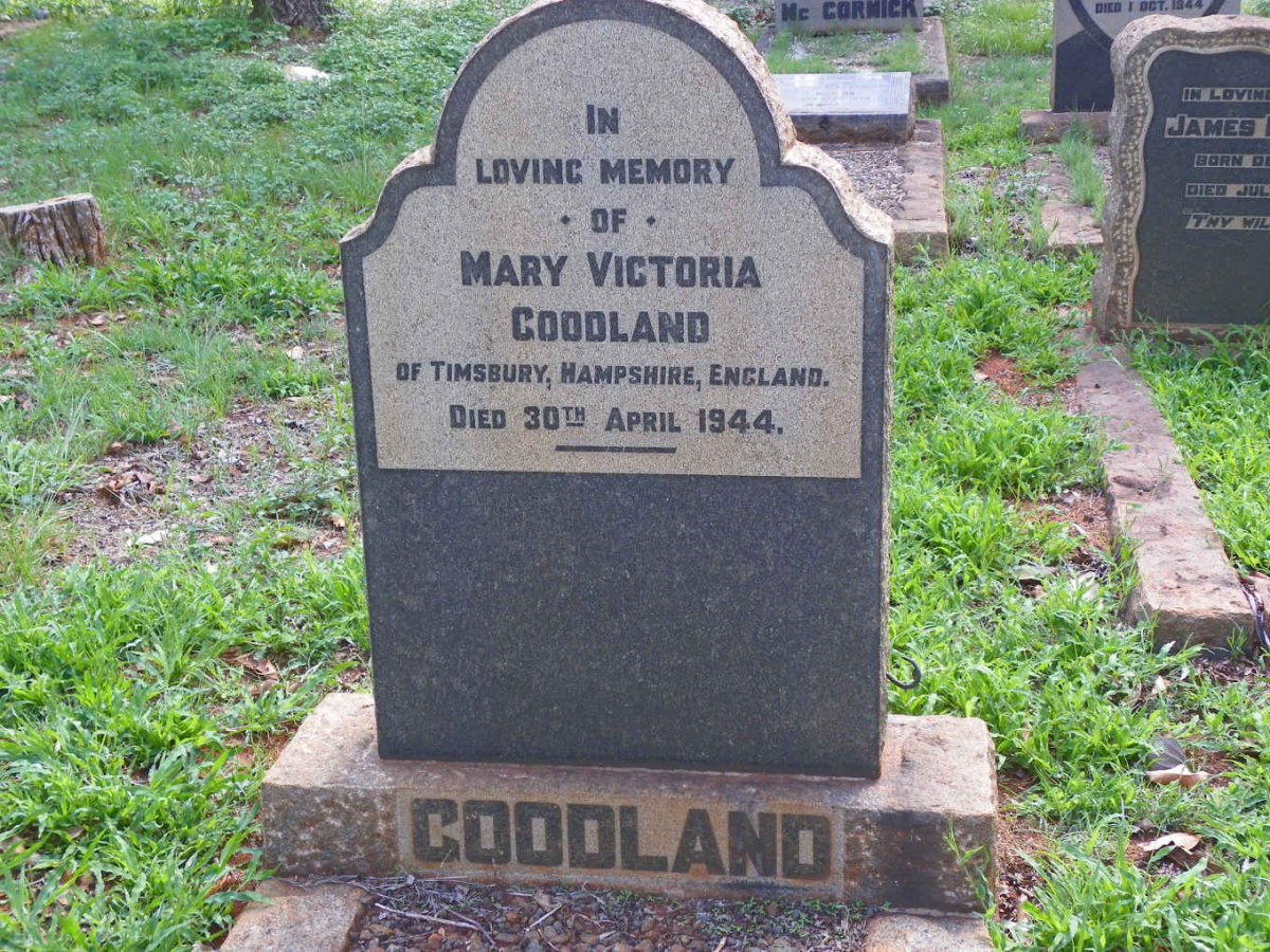 GOODLAND Mary Victoria -1944