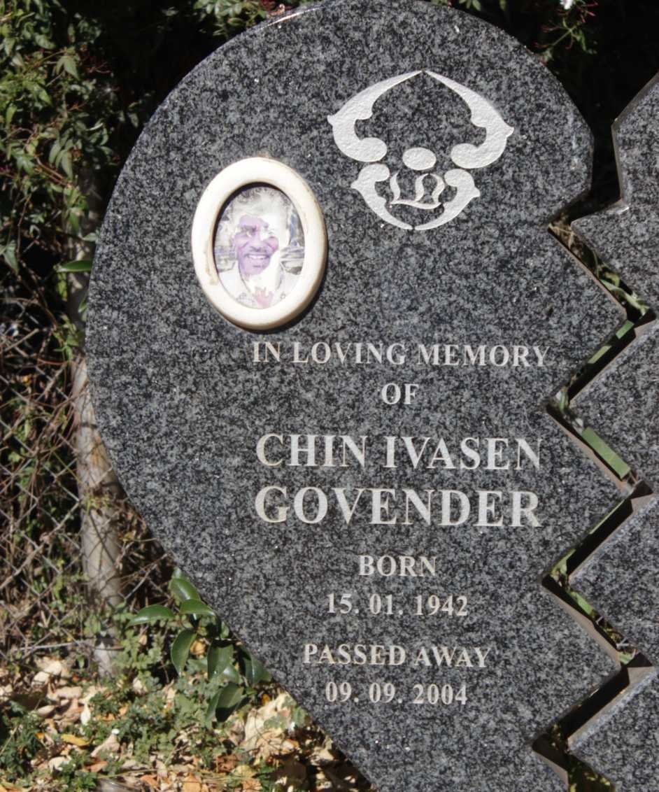 GOVENDER Chin Ivasen 1942-2004