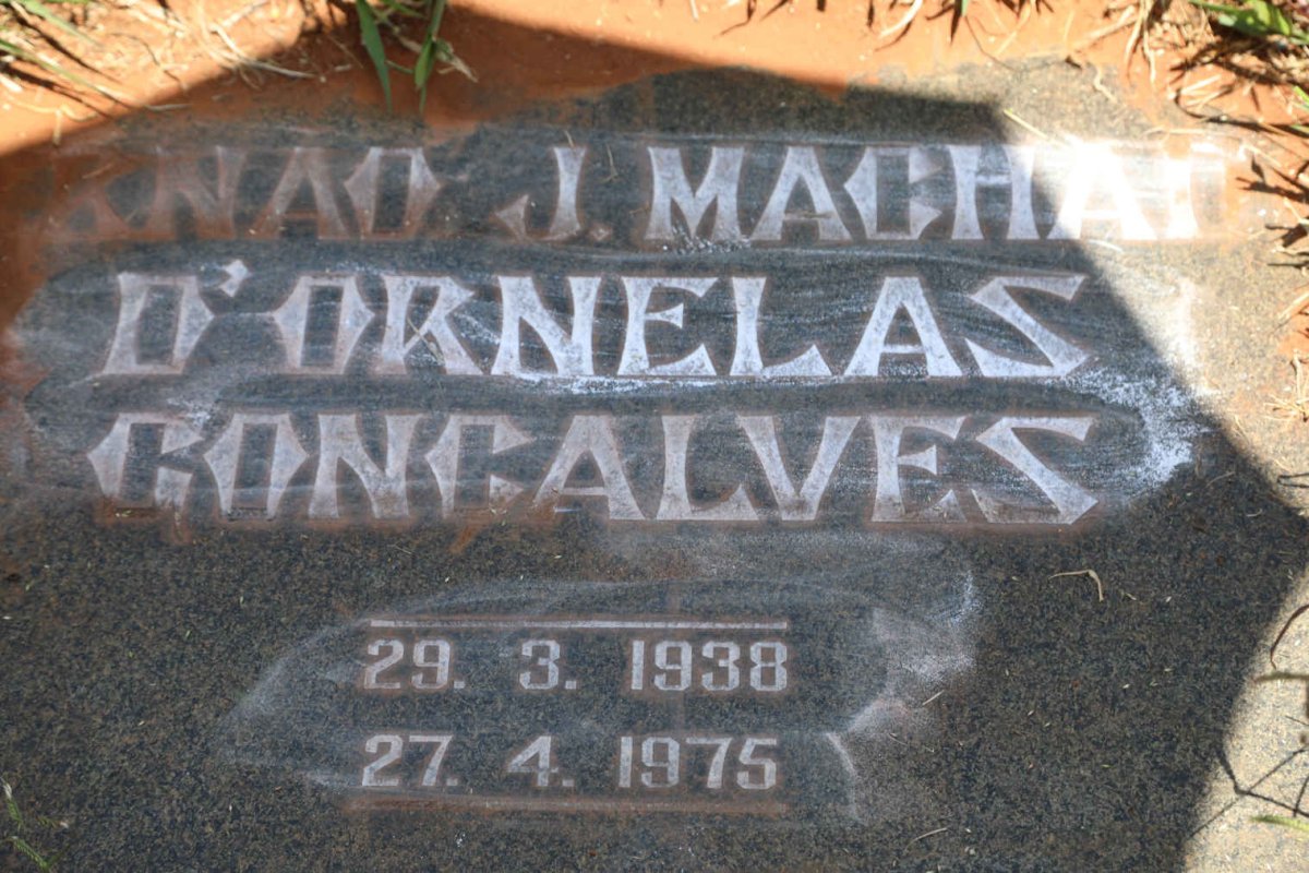 GONCALVES Knao J. Machai d'Ornelas 1938-1975