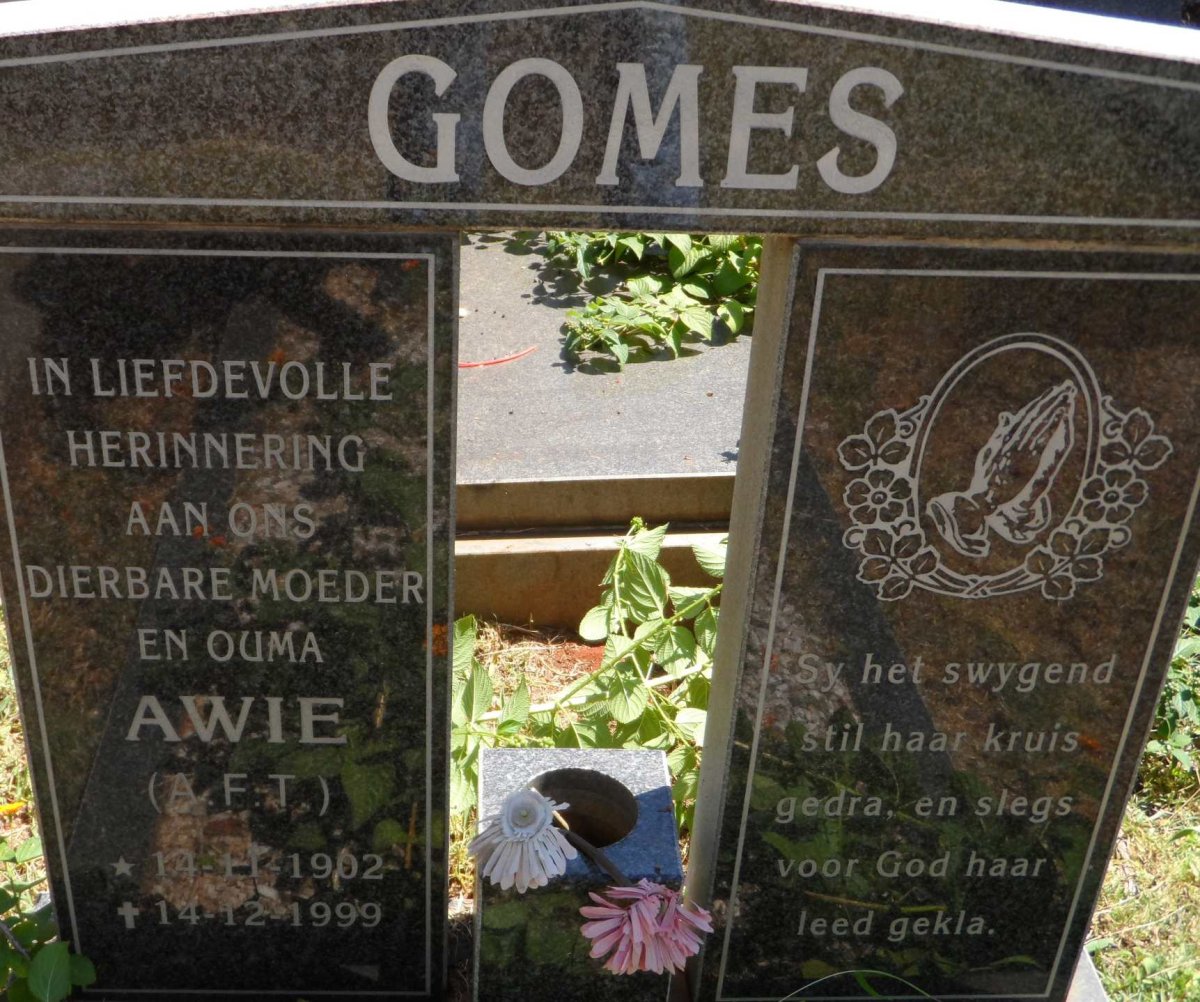 GOMES A.F.T. 1902-1999
