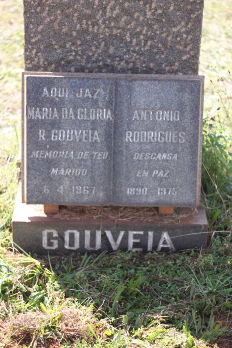 GOUVEIA Antonio Rodrigues 1890-1975 &amp; Maria da Gloria R. -1967