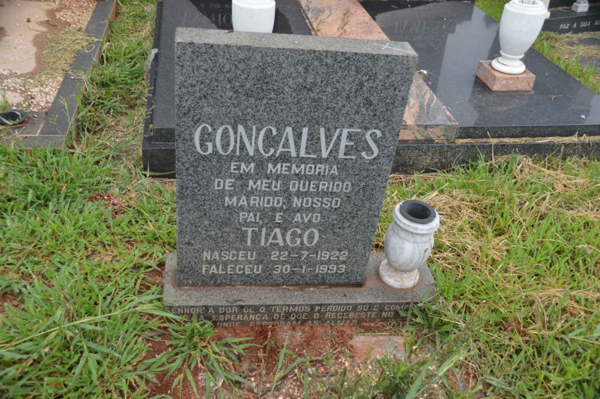 GONCALVES Tiago 1922-1993
