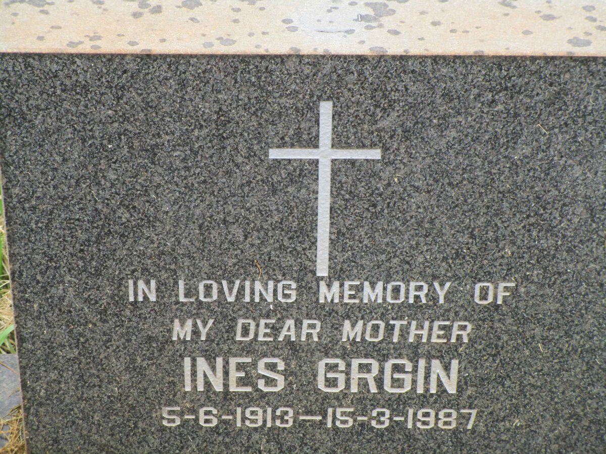 GRGIN Ines 1913-1987