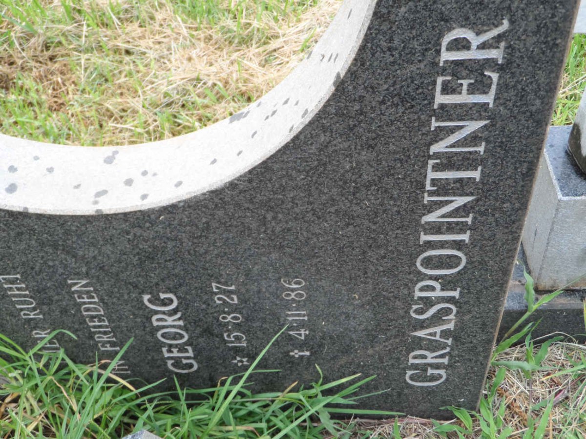 GRASPOINTNER Georg 1927-1986