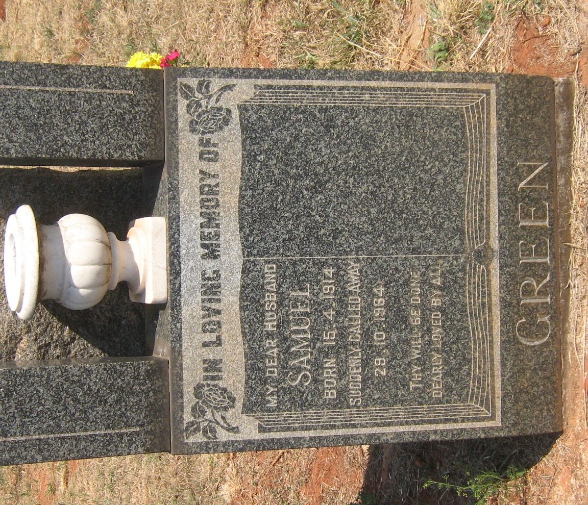 GREEN Samuel 1914-1964