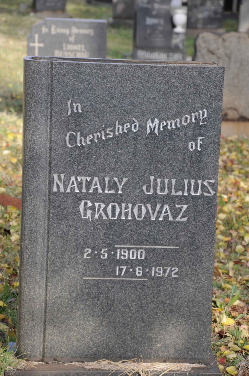 GROHOVAZ Nataly Julius 1900-1972