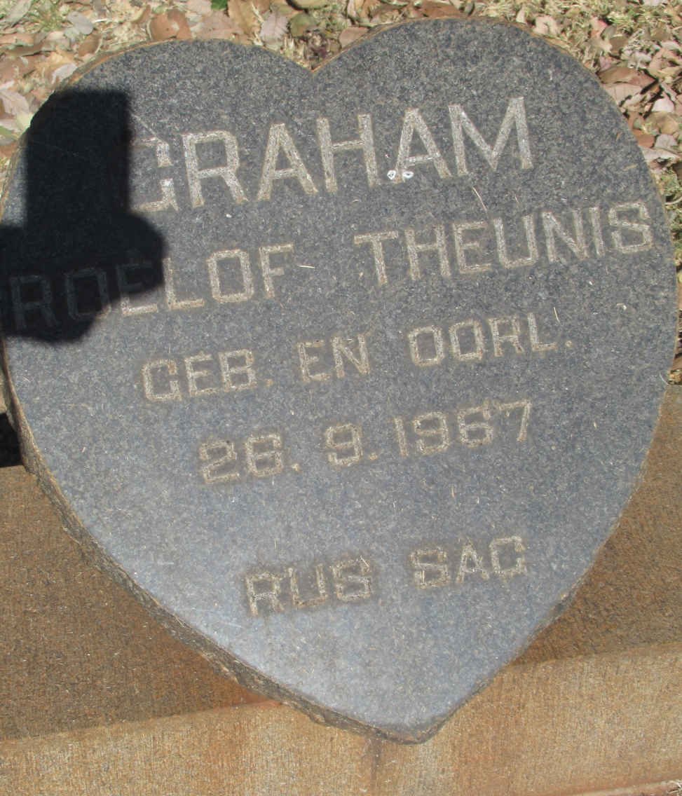 GRAHAM Roelof Theunis 1967-1967