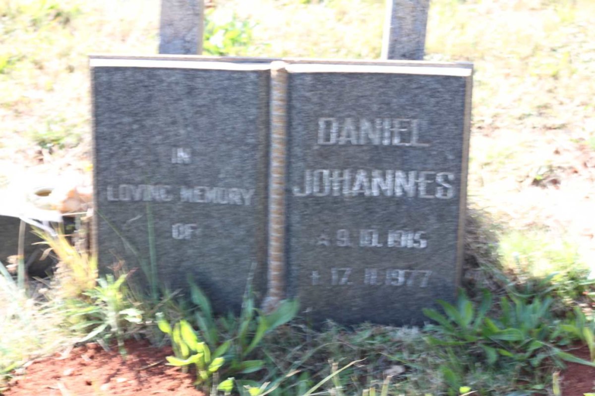 GROENENSTEIN Daniel Johannes 1915-1977