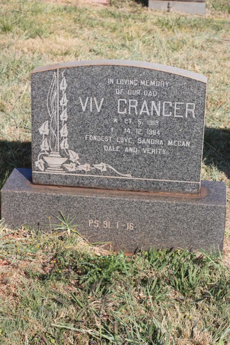 GRANGER Viv 1919-1984