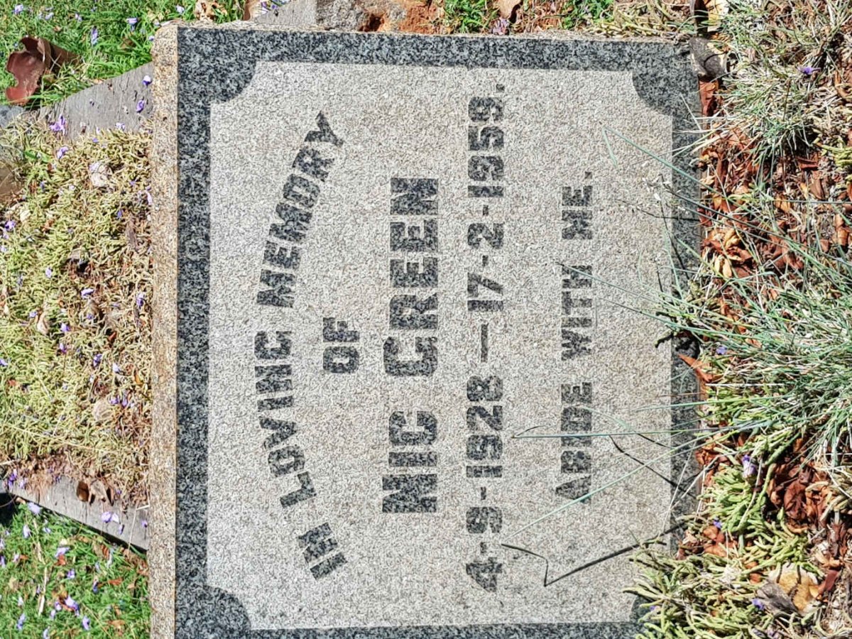 GREEN Nic 1928-1959