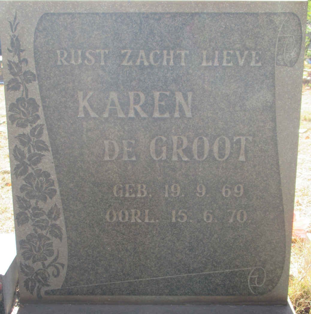 GROOT Karen, de 1969-1970