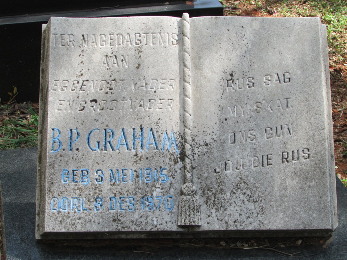 GRAHAM B.P. 1915-1970