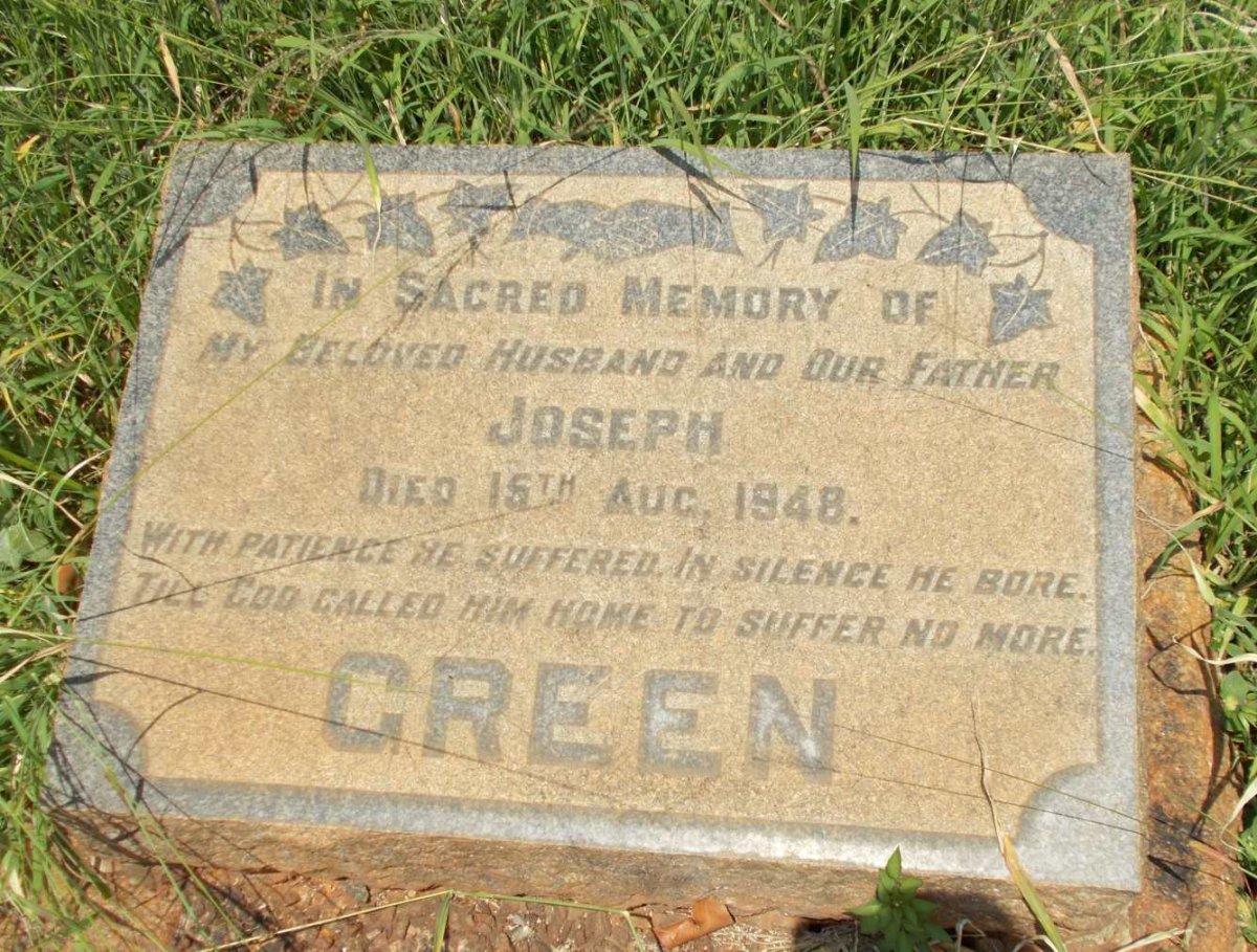 GREEN Joseph -1948