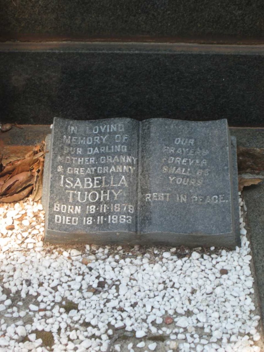 GRAHAM Norah Isabel -1955 :: TUOHY Isabella 1879-1963