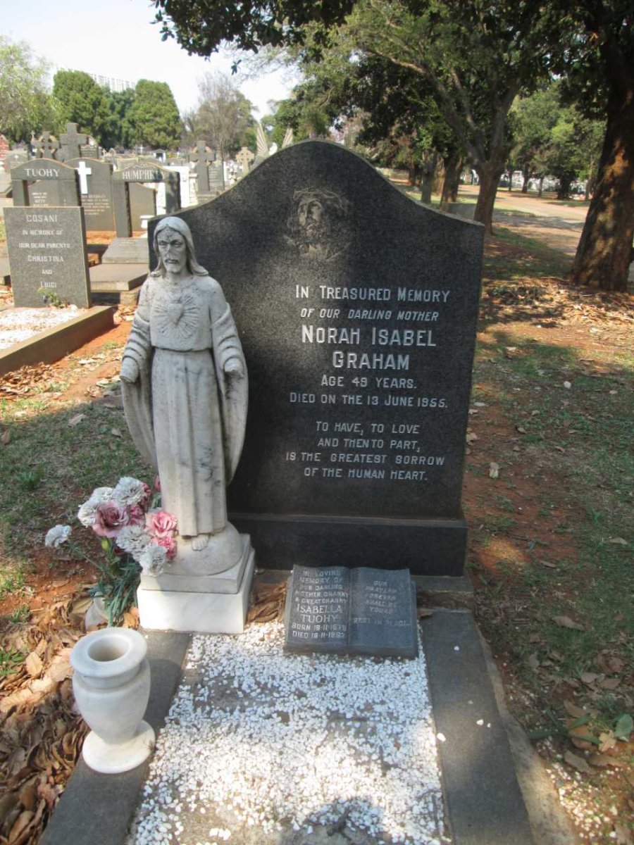 GRAHAM Norah Isabel -1955 :: TUOHY Isabella 1879-1963