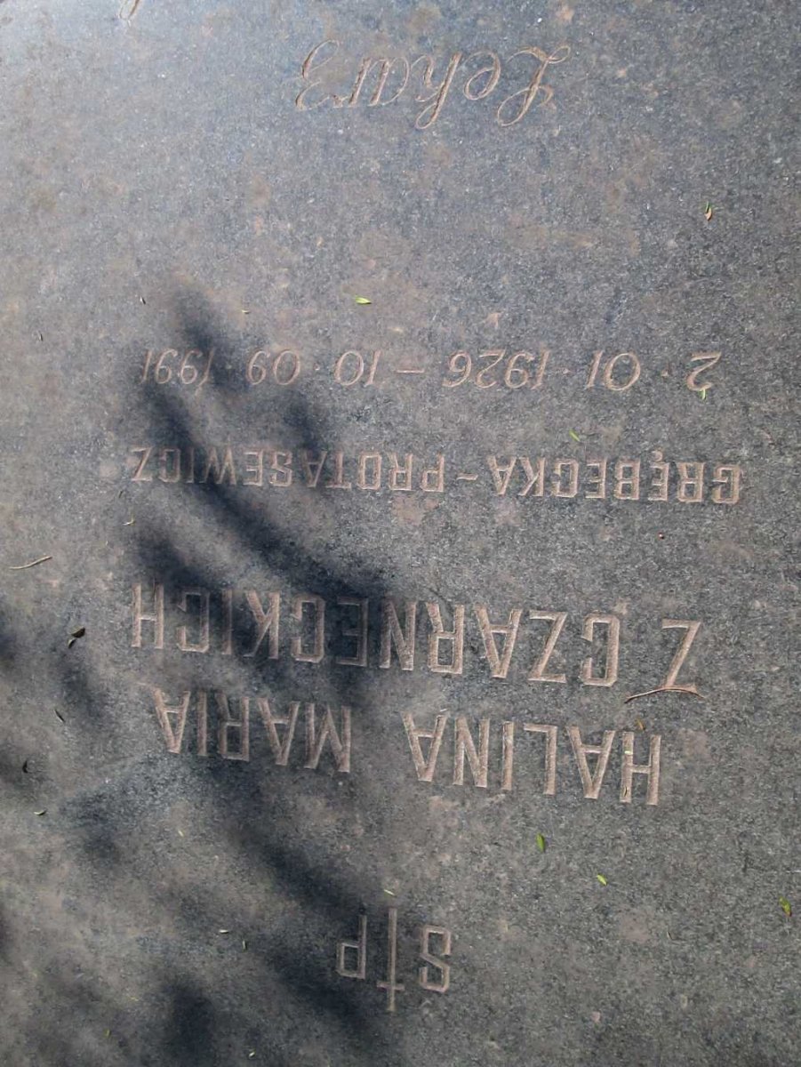 GREBECKI Tadeuz 1905-1976 :: CZARNECKICH Halina Maria Z. 1926-1991