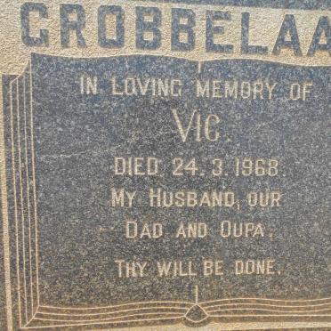 GROBBELAAR Vic -1968