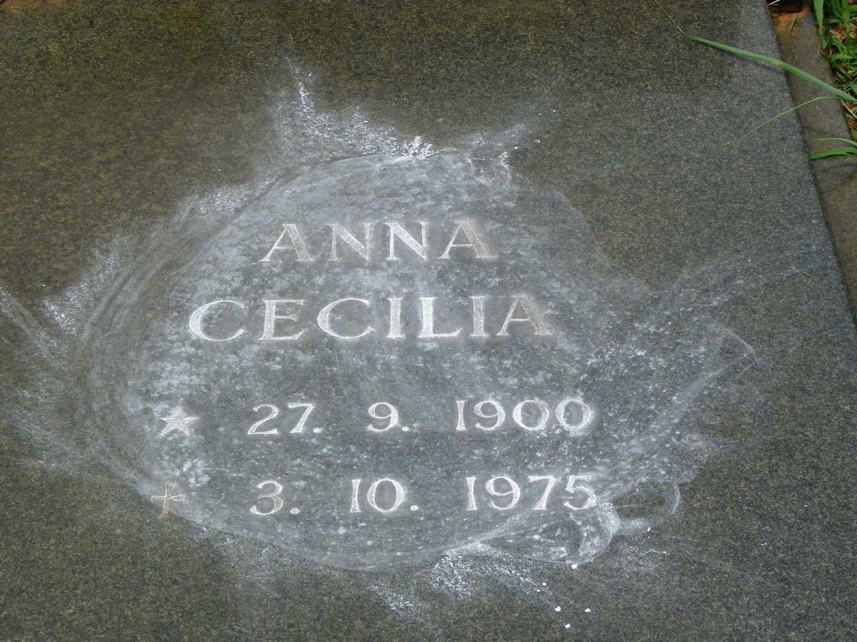 GROBLER Anna Cecilia 1900-1975