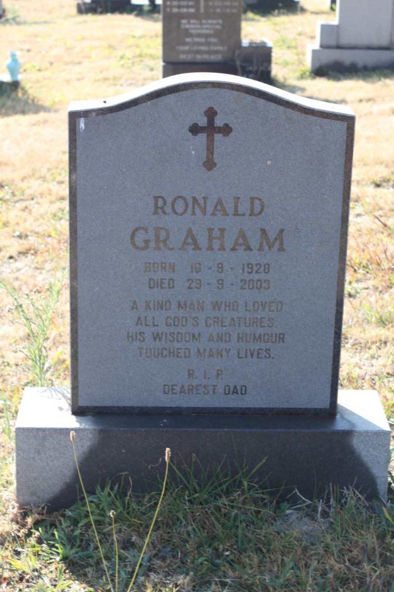 GRAHAM Ronald 1928-2003
