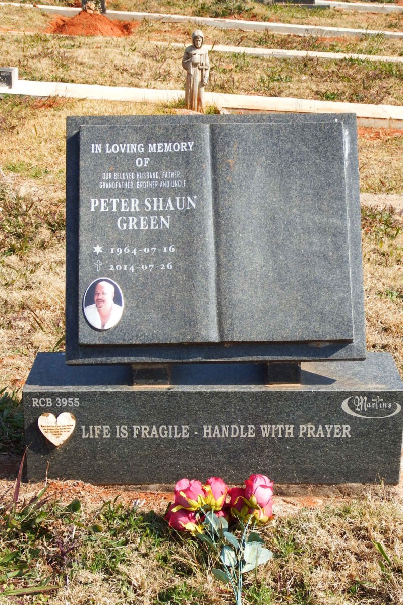 GREEN Peter Shaun 1964-2014