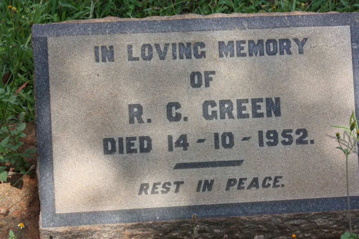 GREEN R.C. -1952