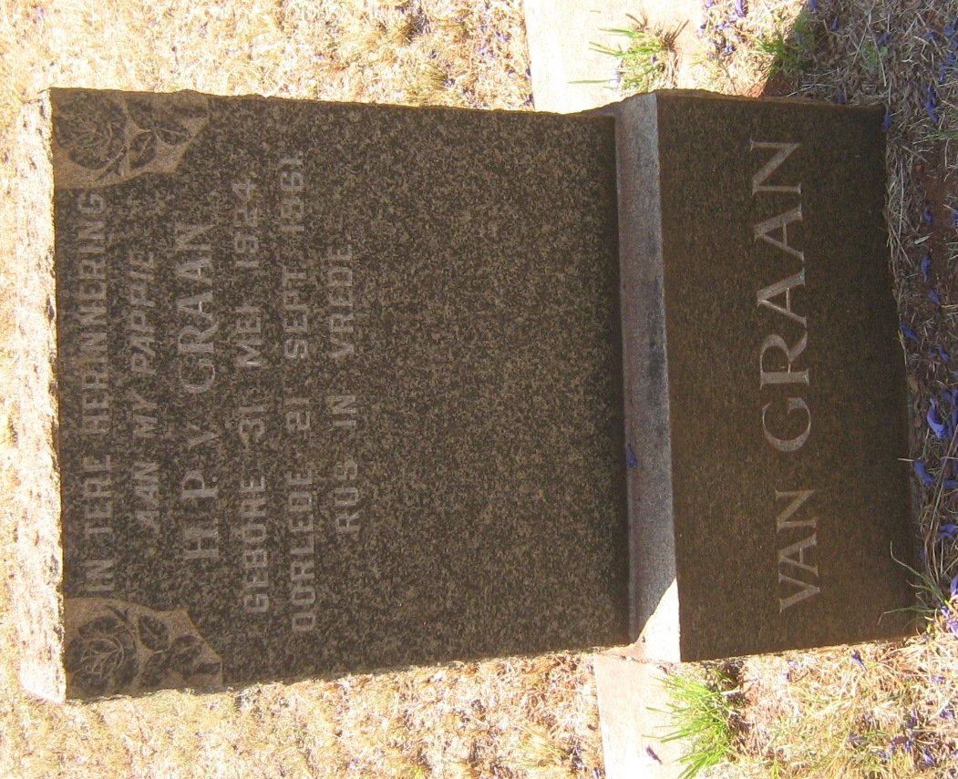 GRAAN H.P., van 1924-1961