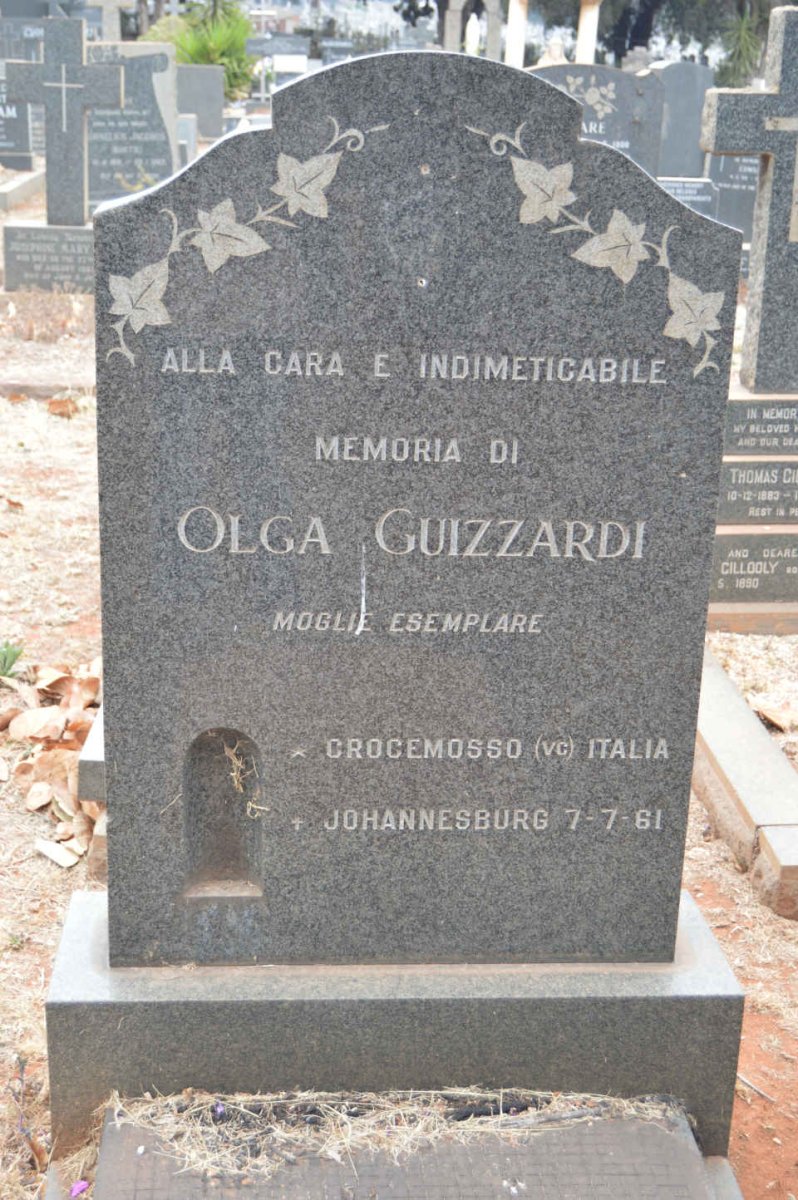 GUIZZARDI Olga -1961
