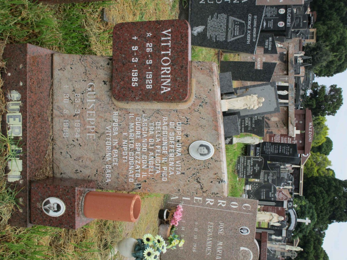GUER?NDI Guiseppe 1924-1989 &amp; Vittorina 1928-1985