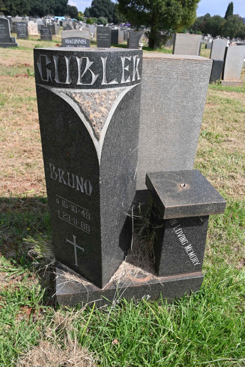 GUBLER Bruno 1949-1968