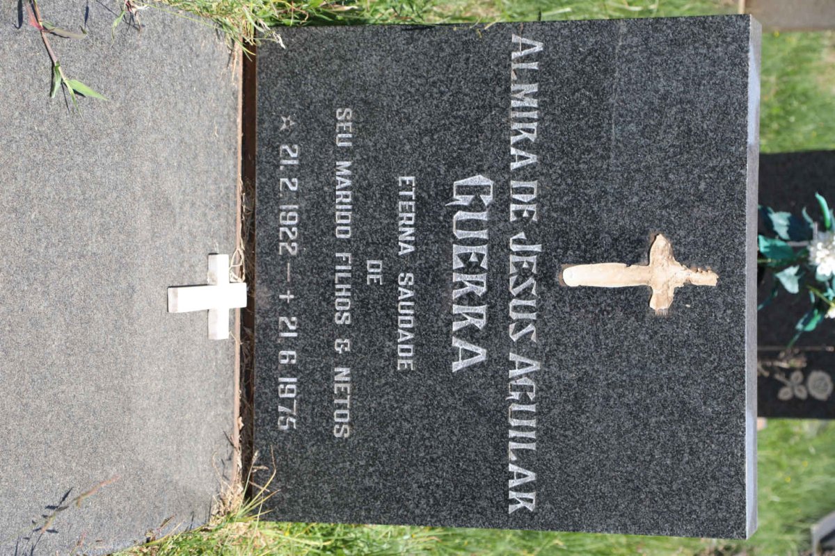 GUERRA Almira de Jesus Aguilar 1922-1975