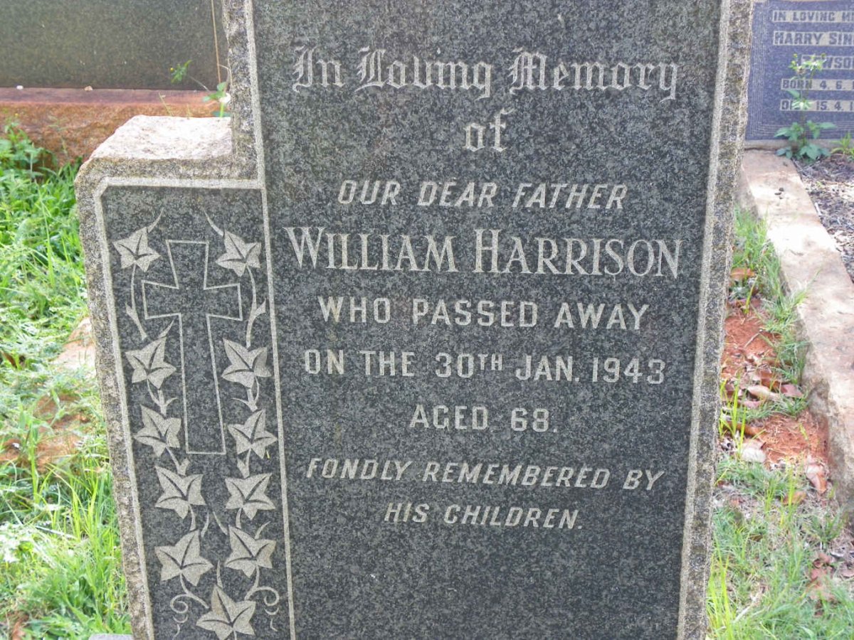 HARRISON William -1943